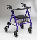 4-wheeled walker for hire